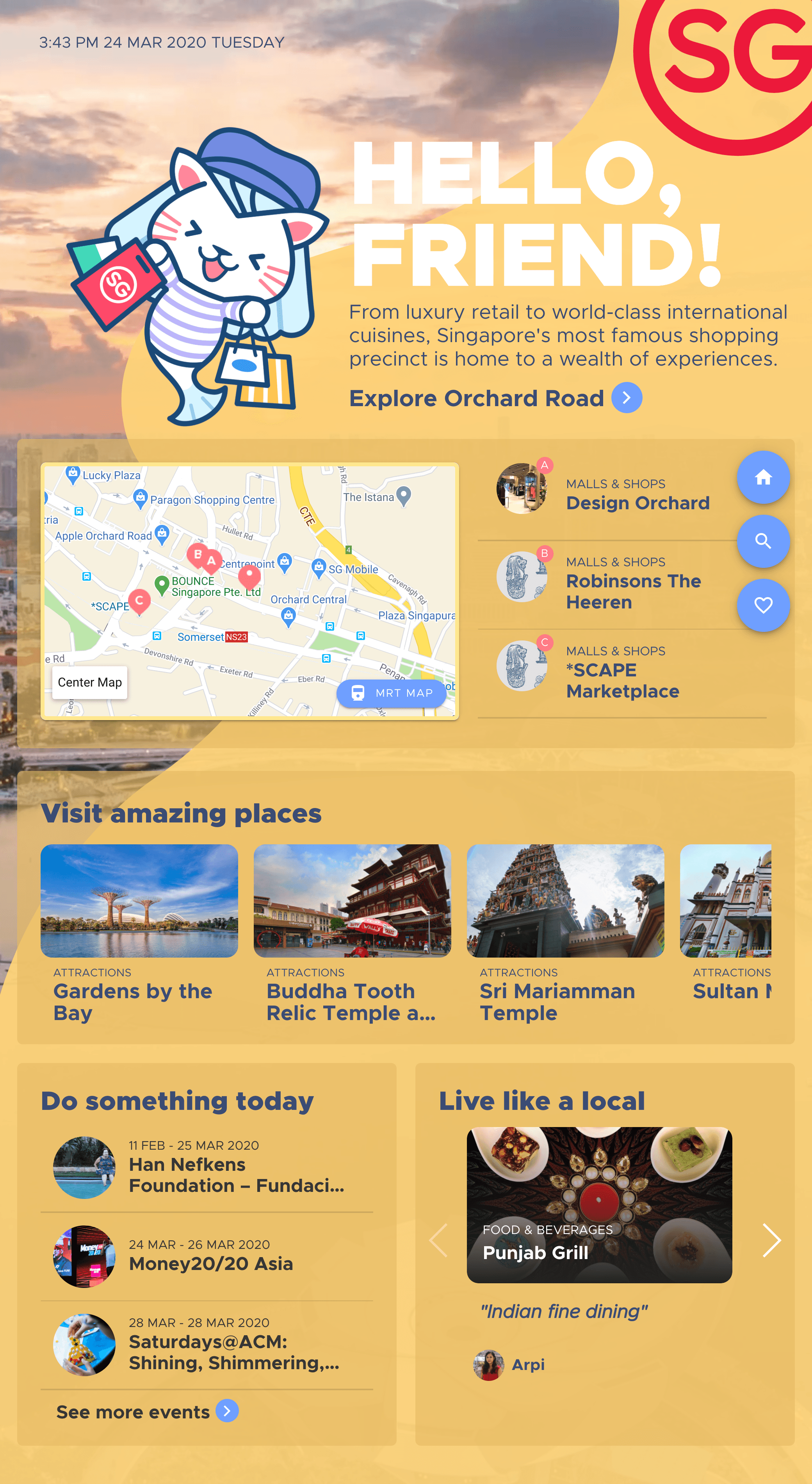 Visit Singapore Kiosk & CMS